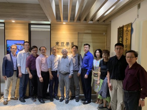 2019.04.24馬來西亞華社研究中心趙燊儒董事主席等8人來訪交流