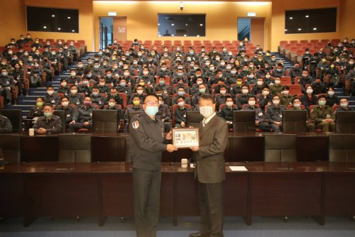 本系林賢參主任於國防大學陸軍指揮參謀學院專題演講(2022.1.5)