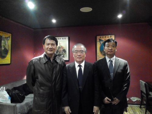 2014/12/13廣島大學法學部長寺本康俊教授來訪