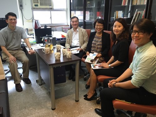 2017.9.22韓國首爾市立大學教授來訪