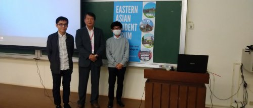 2019.12.02本系碩士班研究生參與國立東華大學舉辦的東亞學生論壇活動