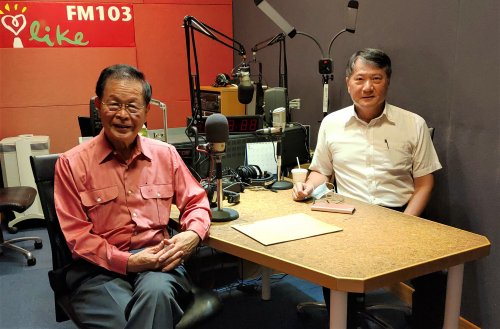 本系主任林賢參教授2021年7月30日接受中廣【台灣加油，無所不談】節目專訪