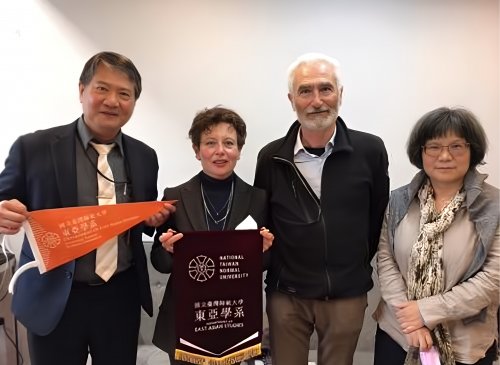 2023.02.24姊妹校羅馬智慧大學（Sapienza University of Rome）伊麗教授(Prof. Elisabetta Corsi)來訪本系