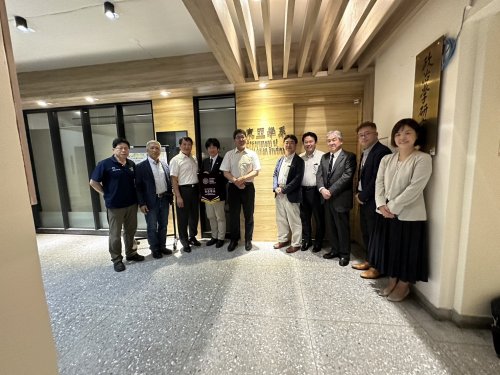 2023.07.14日本交流協會與日本研究學者一行來訪本系