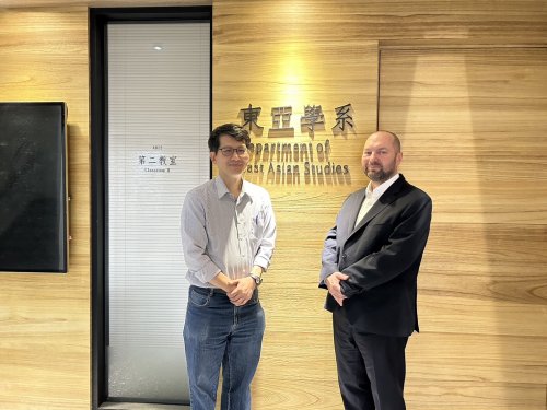 112.10.31波蘭華沙大學Jakub Zajaczkowski教授來訪本系